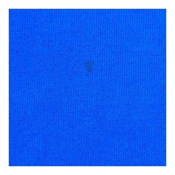 St. John Collection By Marie Gray Blue White Striped Santana Knit Dress 12 READ - Picture 2 of 8